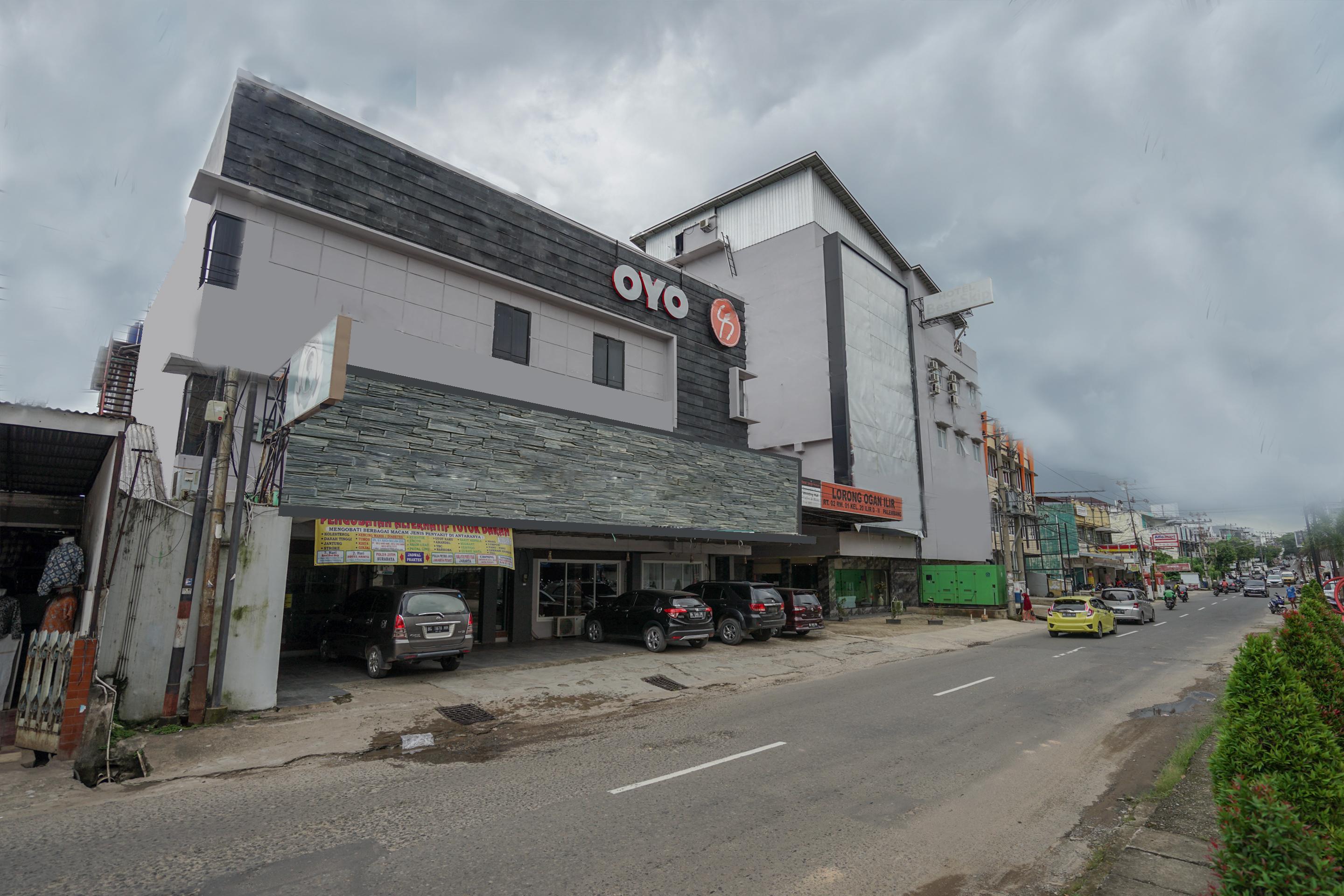 Urbanview Hotel Best Skip Palembang Exterior foto